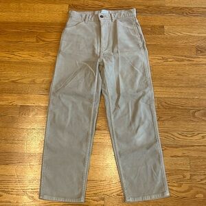 Everlane Tan Straight Leg Pants